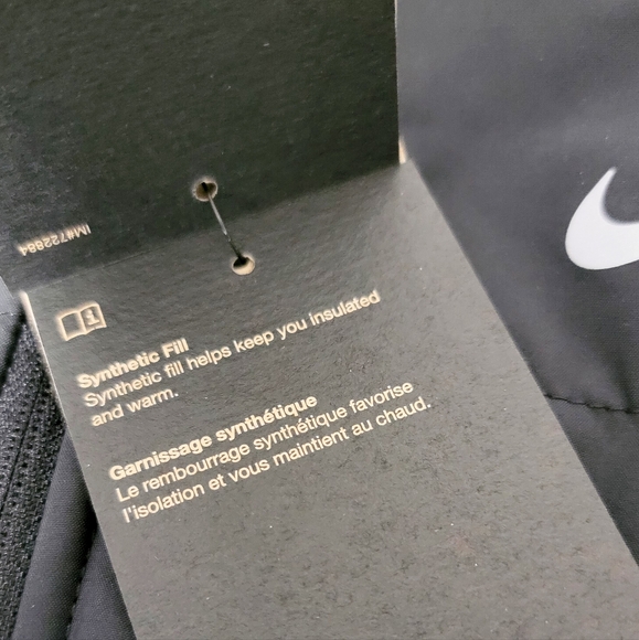 Nike XS Therma Fit Vest Black - Lightweight Warmth Vest - Picture 6 of 12